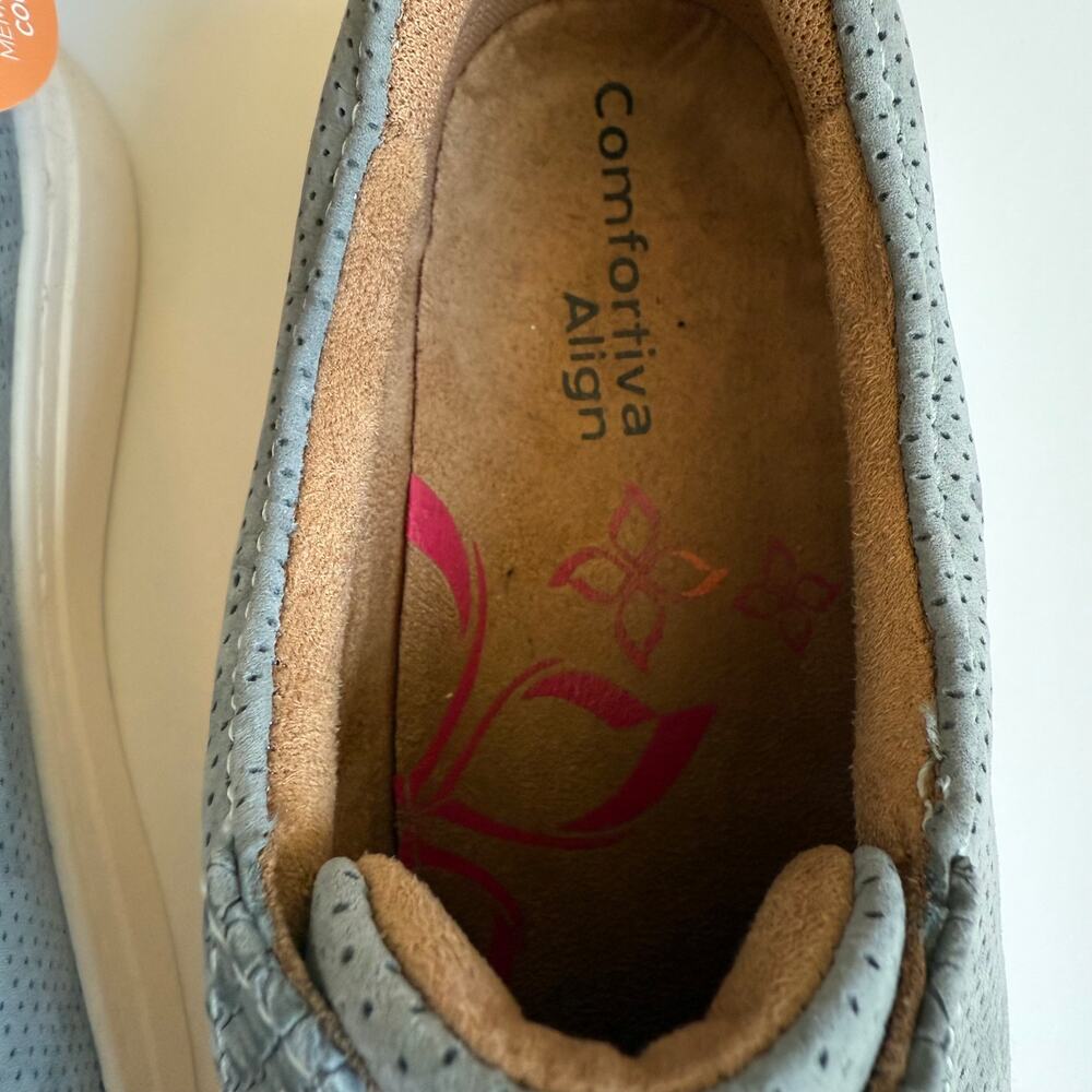 NEW Comfortiva Tacey Slate Blue-Gray Sneakers 6.5 Womens - Picture 6 of 13